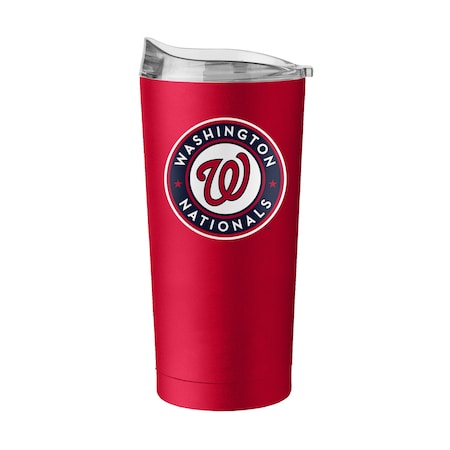 Logo Brands Washington Nationals 20oz Flipside Powder Coat Tumbler 518-S20PT-34
